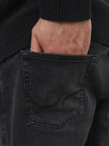 Slimfit Jeans 'JJIGlenn' di Jack & Jones Plus in nero