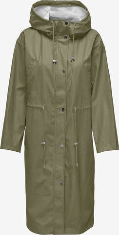 ONLY Funkční kabát 'RENE MARIE' – zelená: přední strana