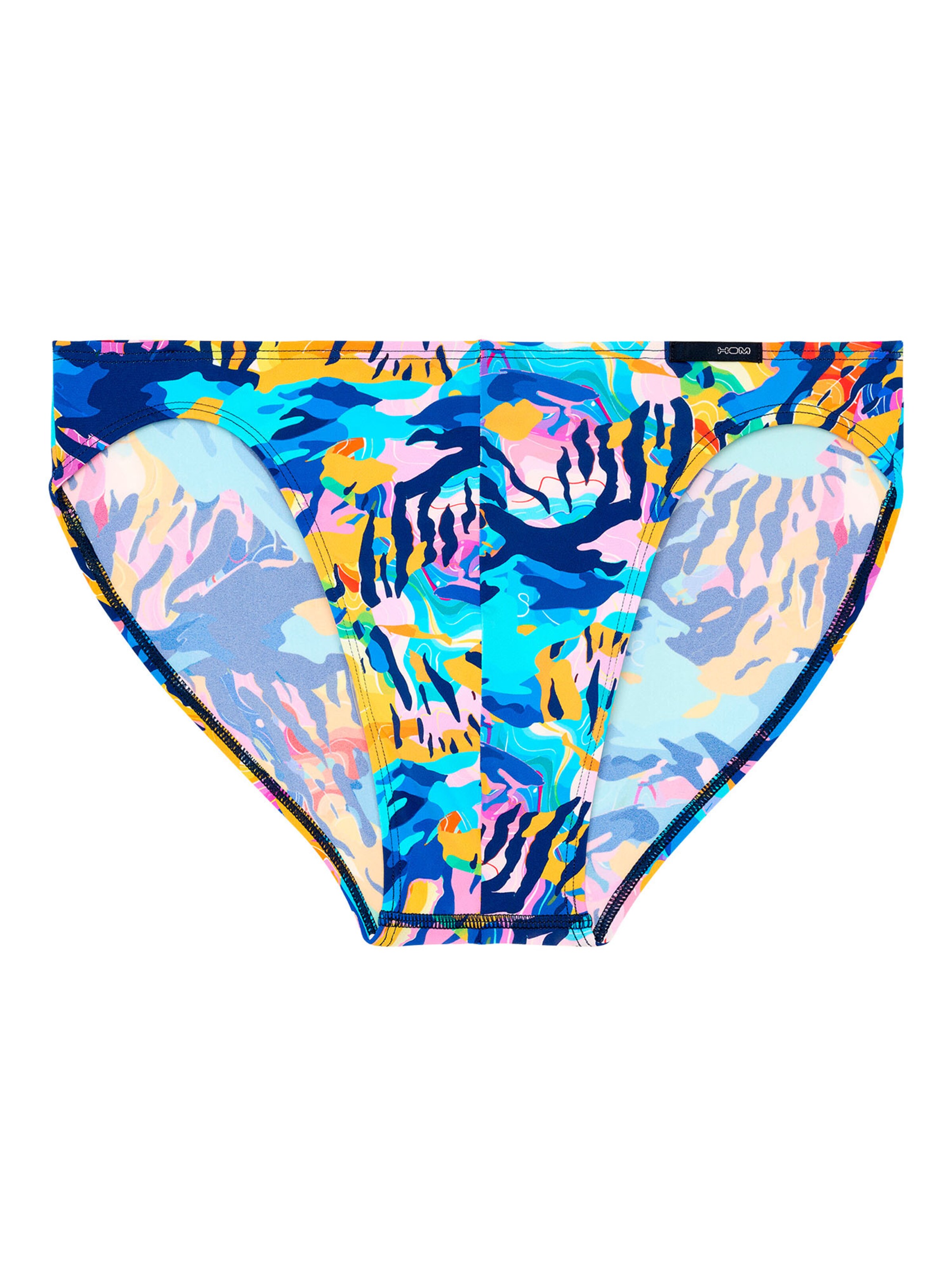 HOM Slip ' Funky Styles ' in Blue: front