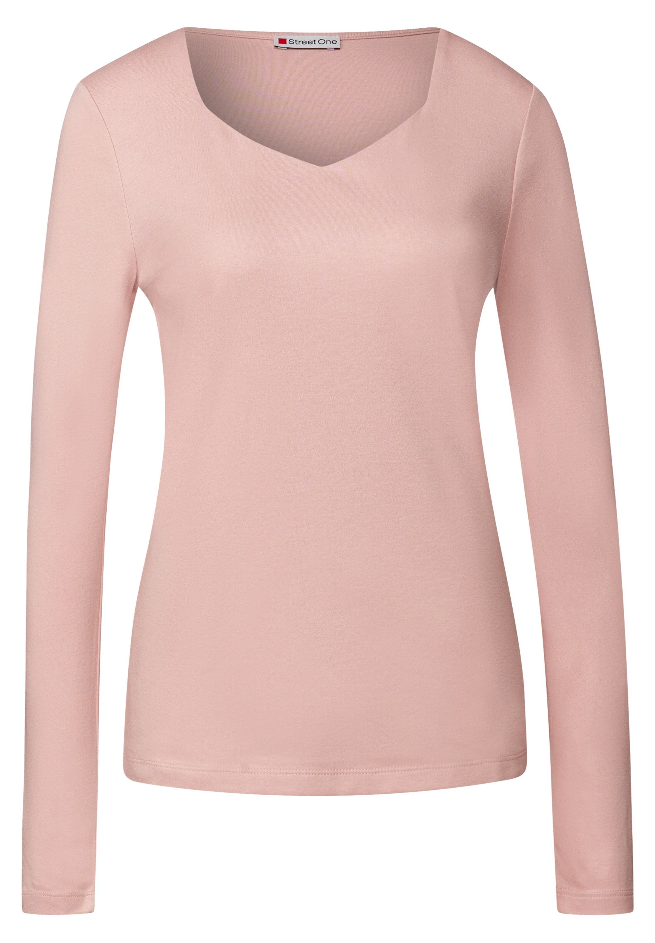STREET ONE Shirt in Pink: front