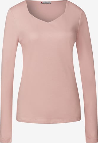 STREET ONE Shirt in Pink: front