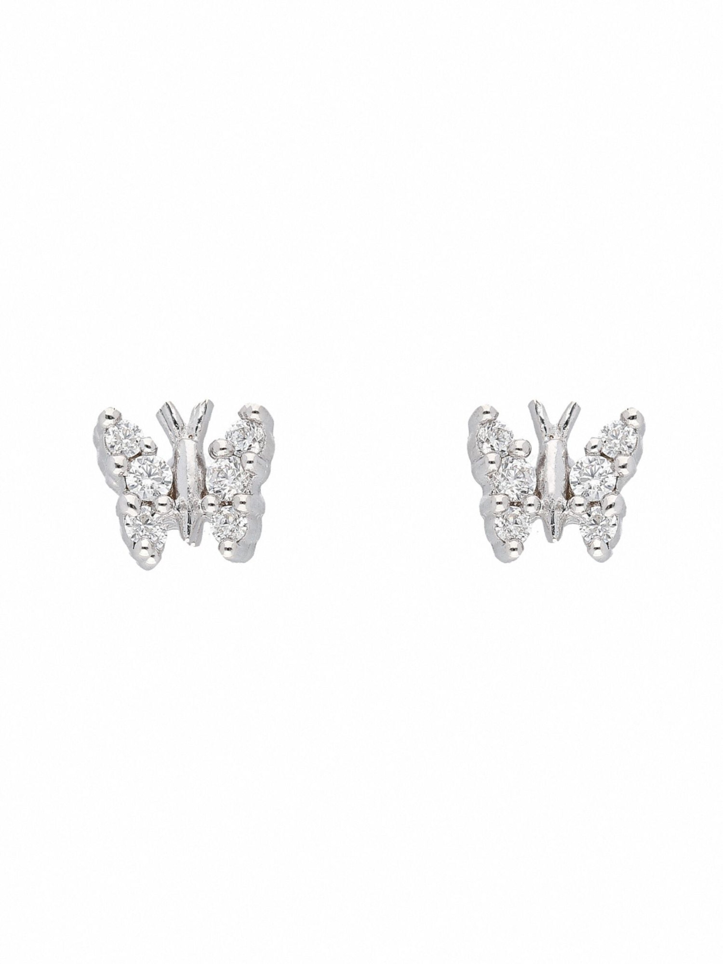 Adelia´s Earrings 'Schmetterling' in Silver: front