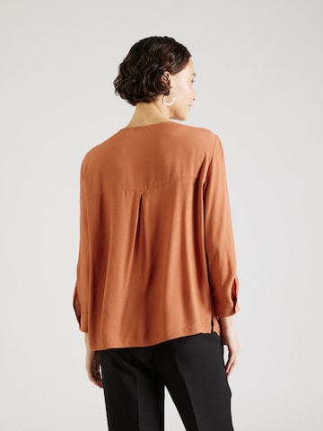 ESPRIT Bluse i brun