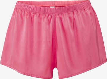 LASCANA - Calças de pijama em rosa: frente