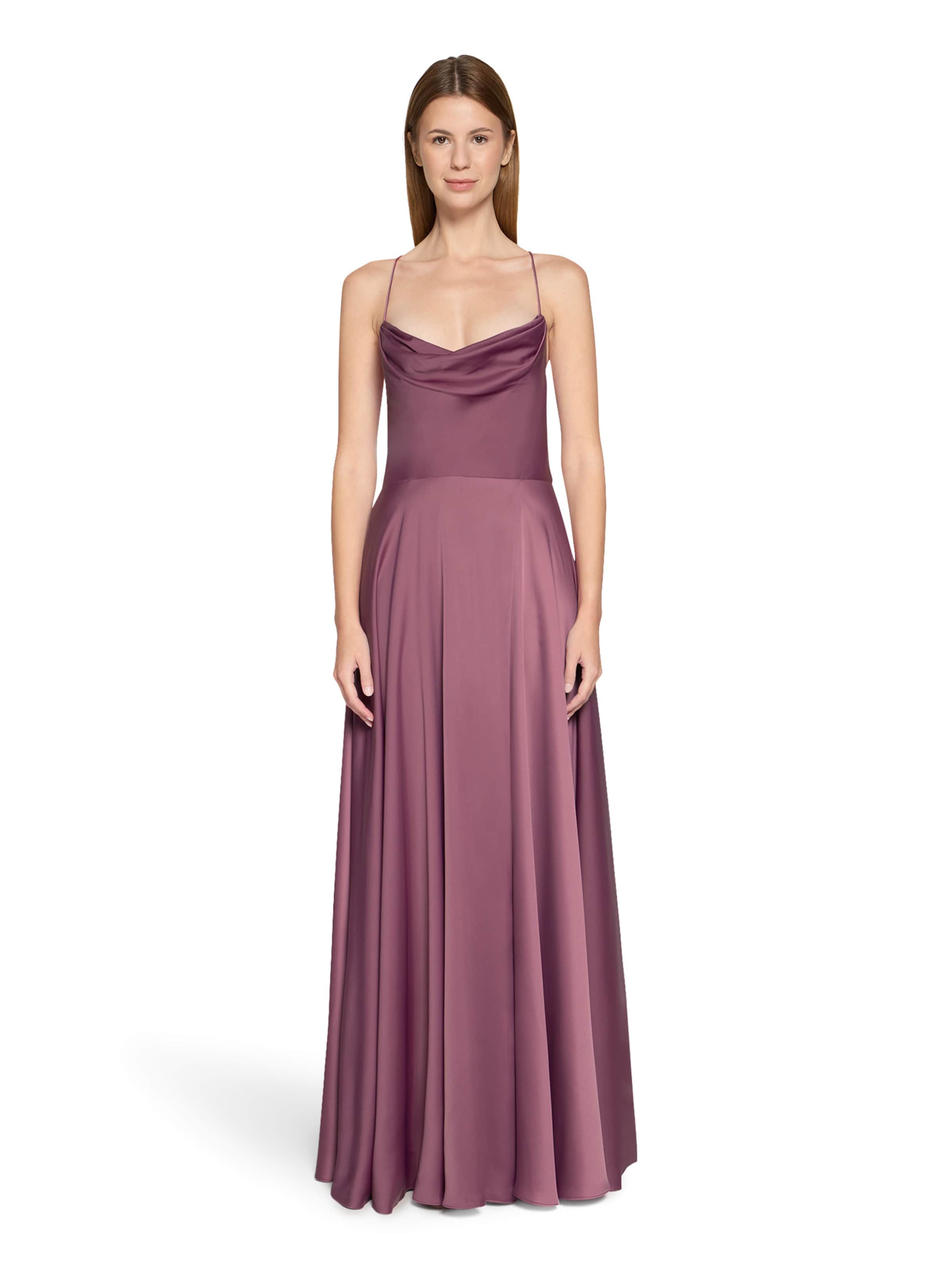 Robe de soirée Vera Mont en rouge : devant