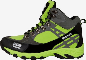 Bottes à lacets 'M011' Guggen Mountain en vert : devant