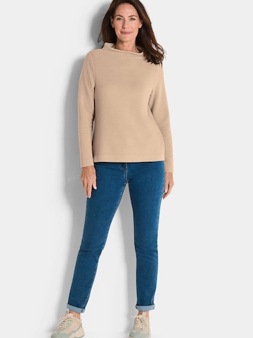 Goldner Sweatshirt in Beige