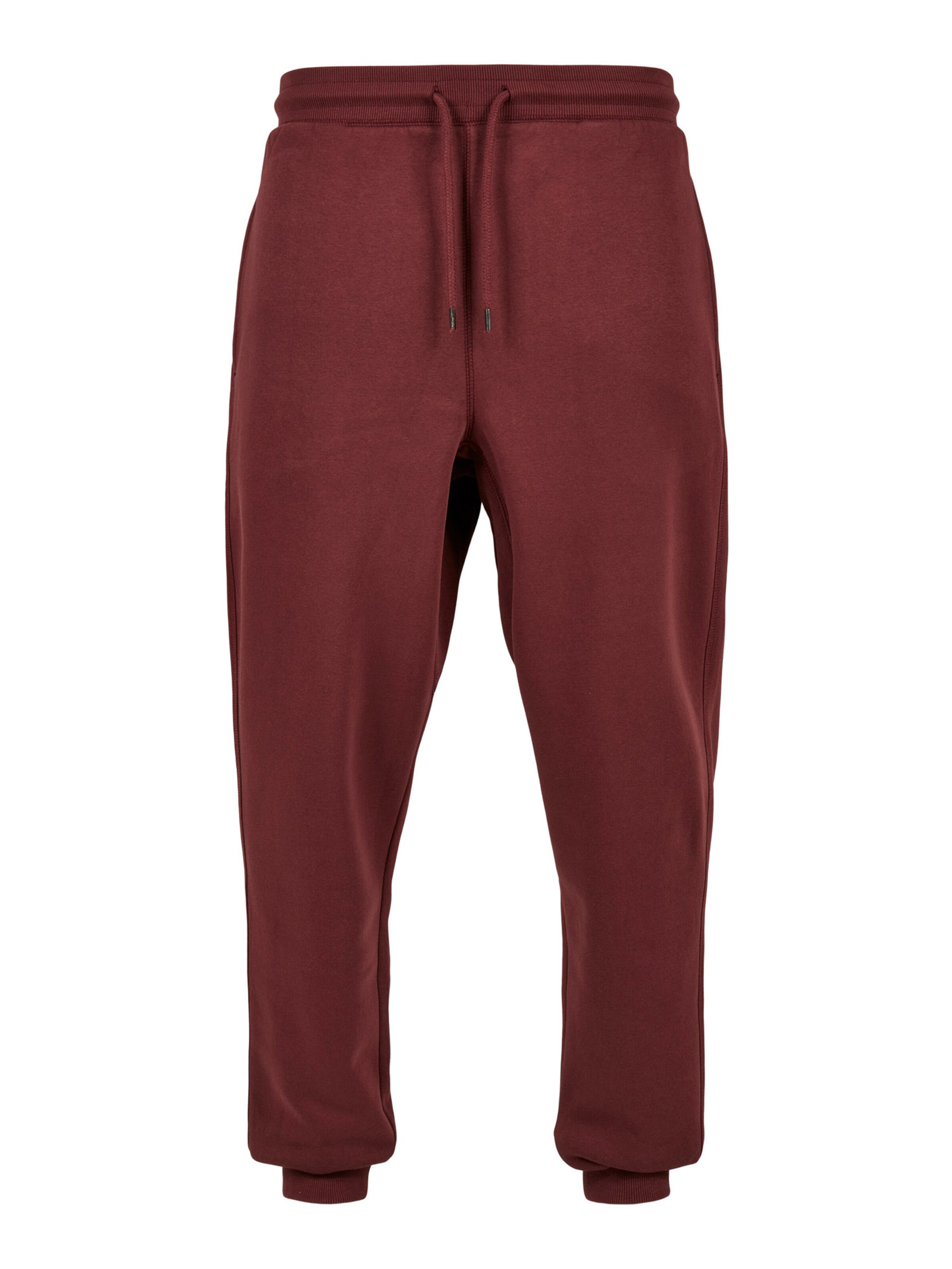 Pantalon Urban Classics en rouge : devant