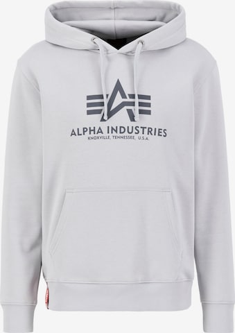 ALPHA INDUSTRIES Μπλούζα φούτερ σε γκρι: μπροστά