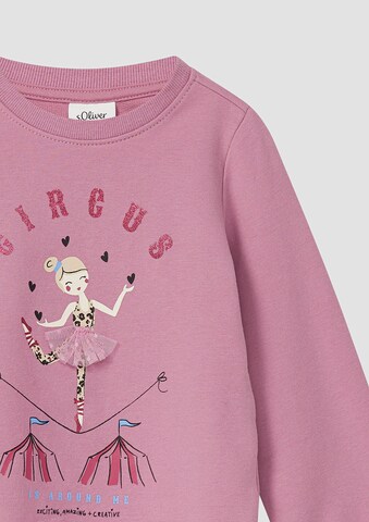 s.Oliver Sweatshirt in Pink