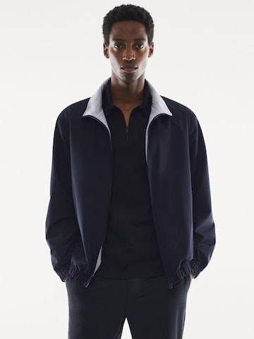 MANGO MAN Between-Season Jacket 'Bote' in Blue: front