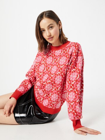 Warehouse Sweater in Red