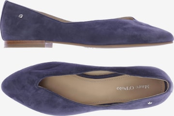 Marc O'Polo Ballerina 38,5 in Blau: predná strana