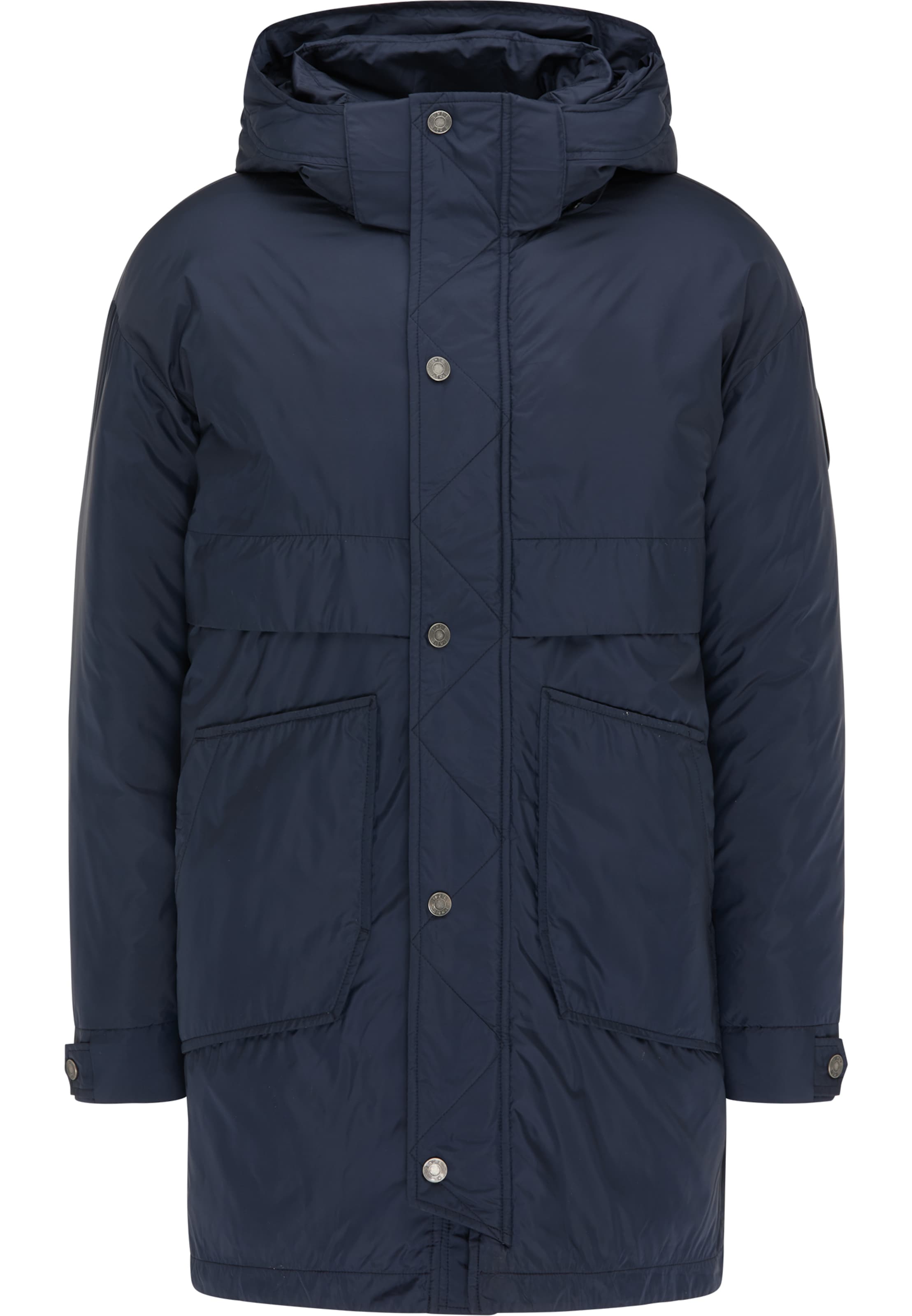 MO Winter parka in Blue: front