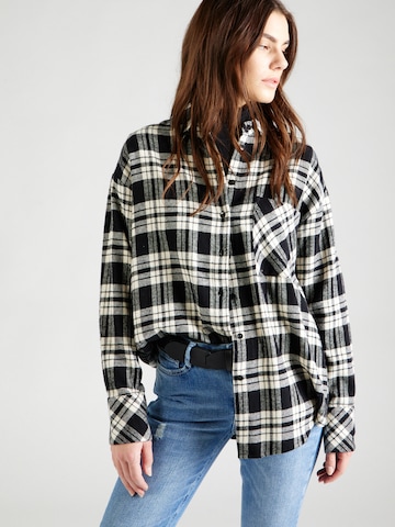 TOPSHOP Blouse in Zwart: voorkant