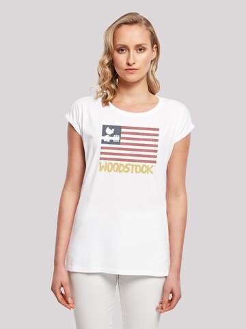 F4NT4STIC Shirt 'Woodstock' in White: front