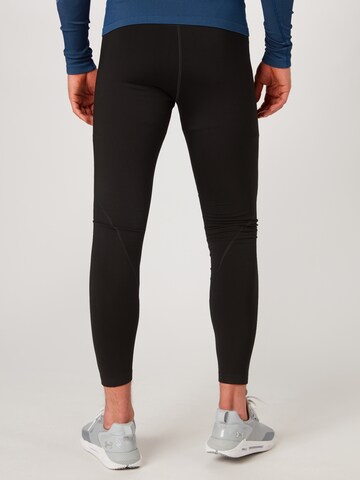 ODLO Slimfit Sporthose in Schwarz