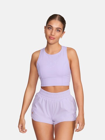 GOLD´S GYM APPAREL Sports Top 'Laura' in Purple: front