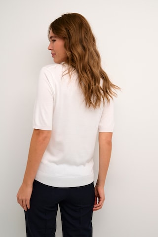 Pull-over 'Lizza' Kaffe en blanc