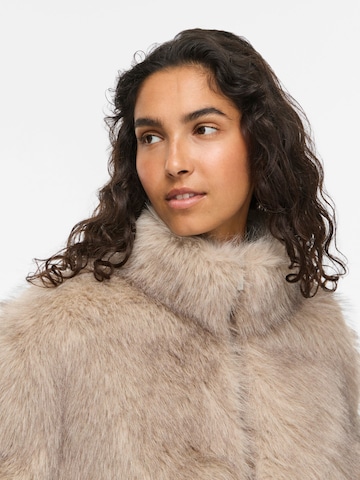 VILA Wintermantel 'VIMelta' in Beige