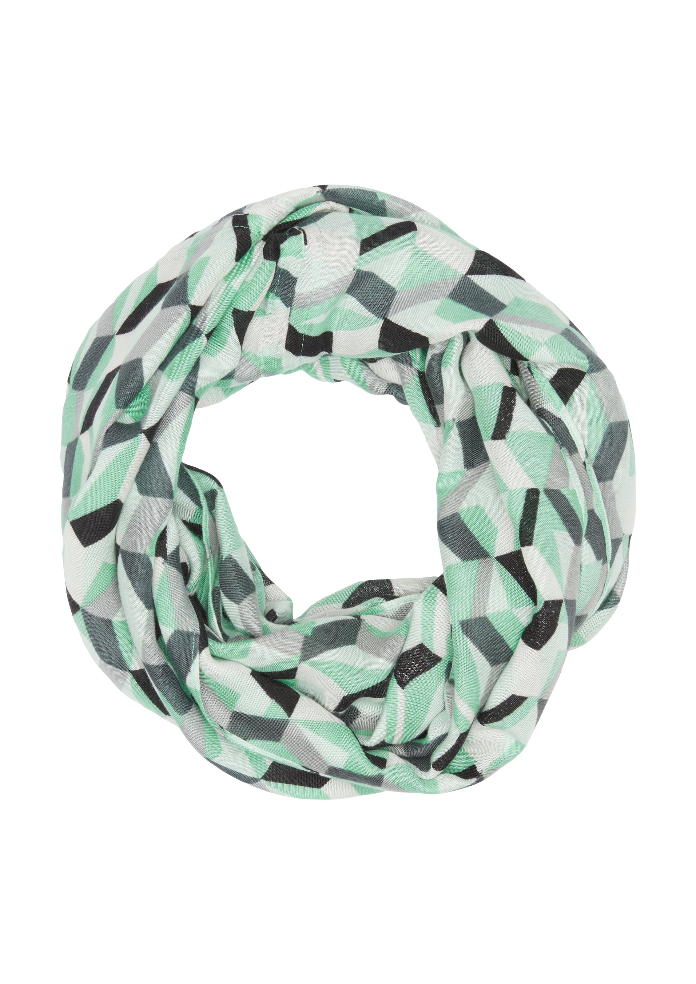 Écharpe tube s.Oliver en vert : devant