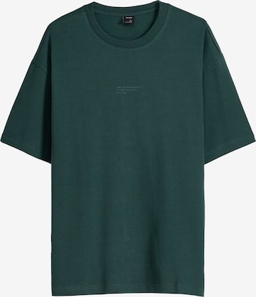 Bershka Shirt in Groen: voorkant