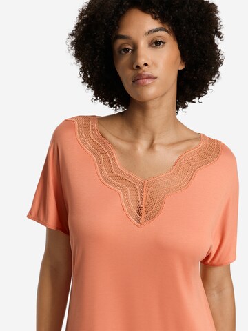 Hanro Nightgown 'Cira' in Orange