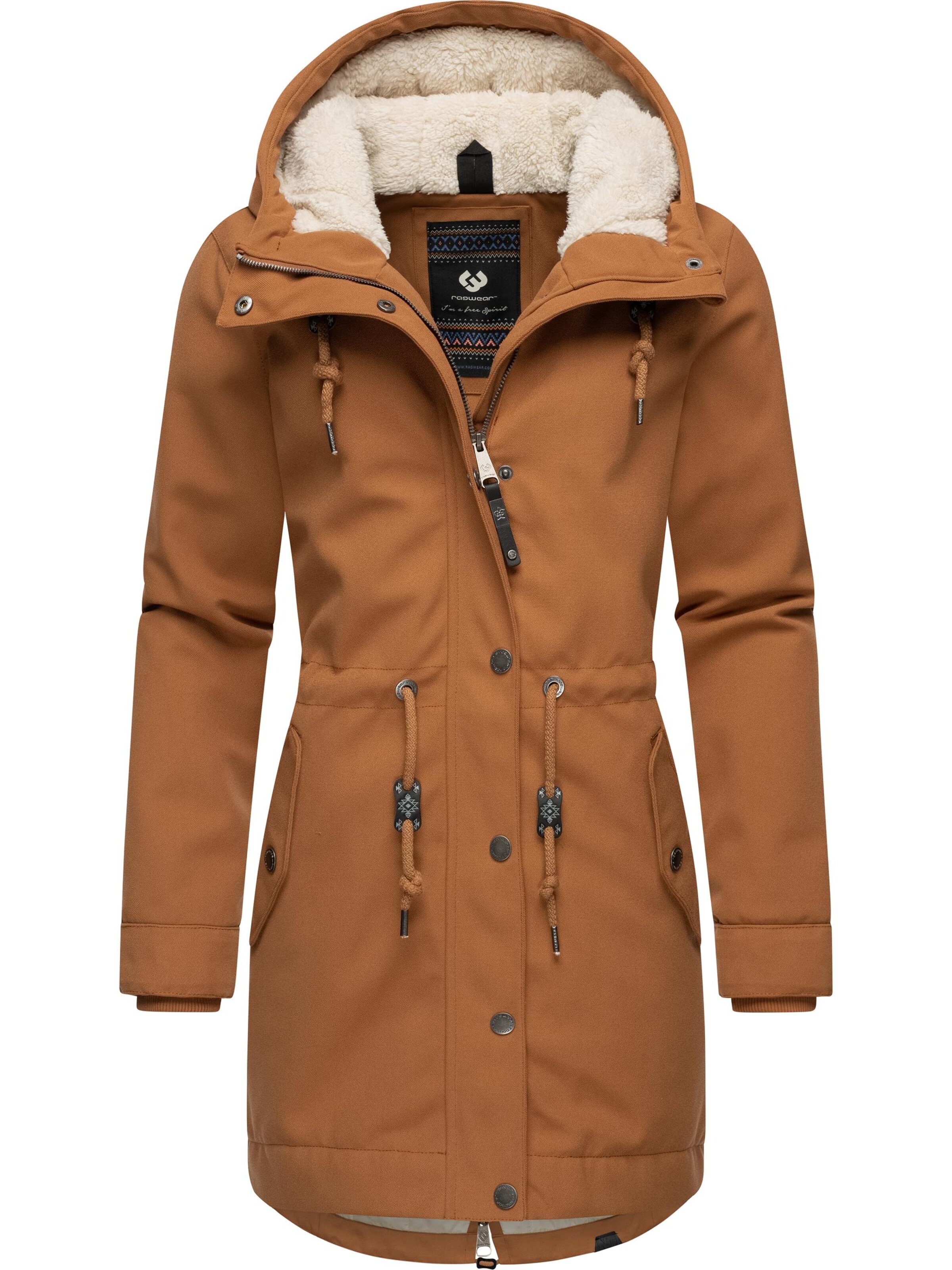 Ragwear Winter jacket in Brown