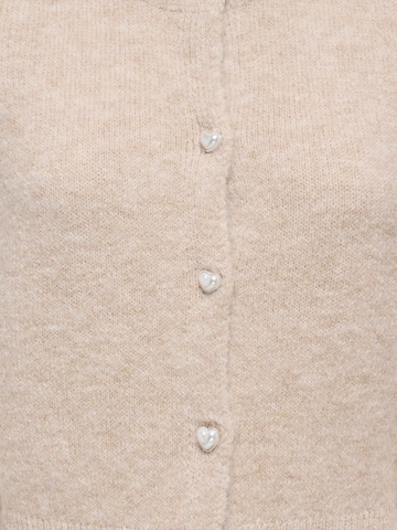Cardigan 'ONLSKYE' ONLY en beige