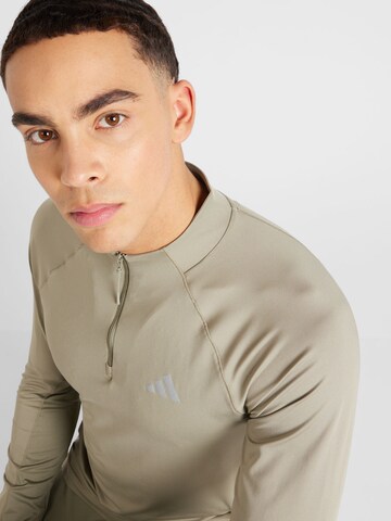 ADIDAS PERFORMANCE Functioneel shirt in Beige