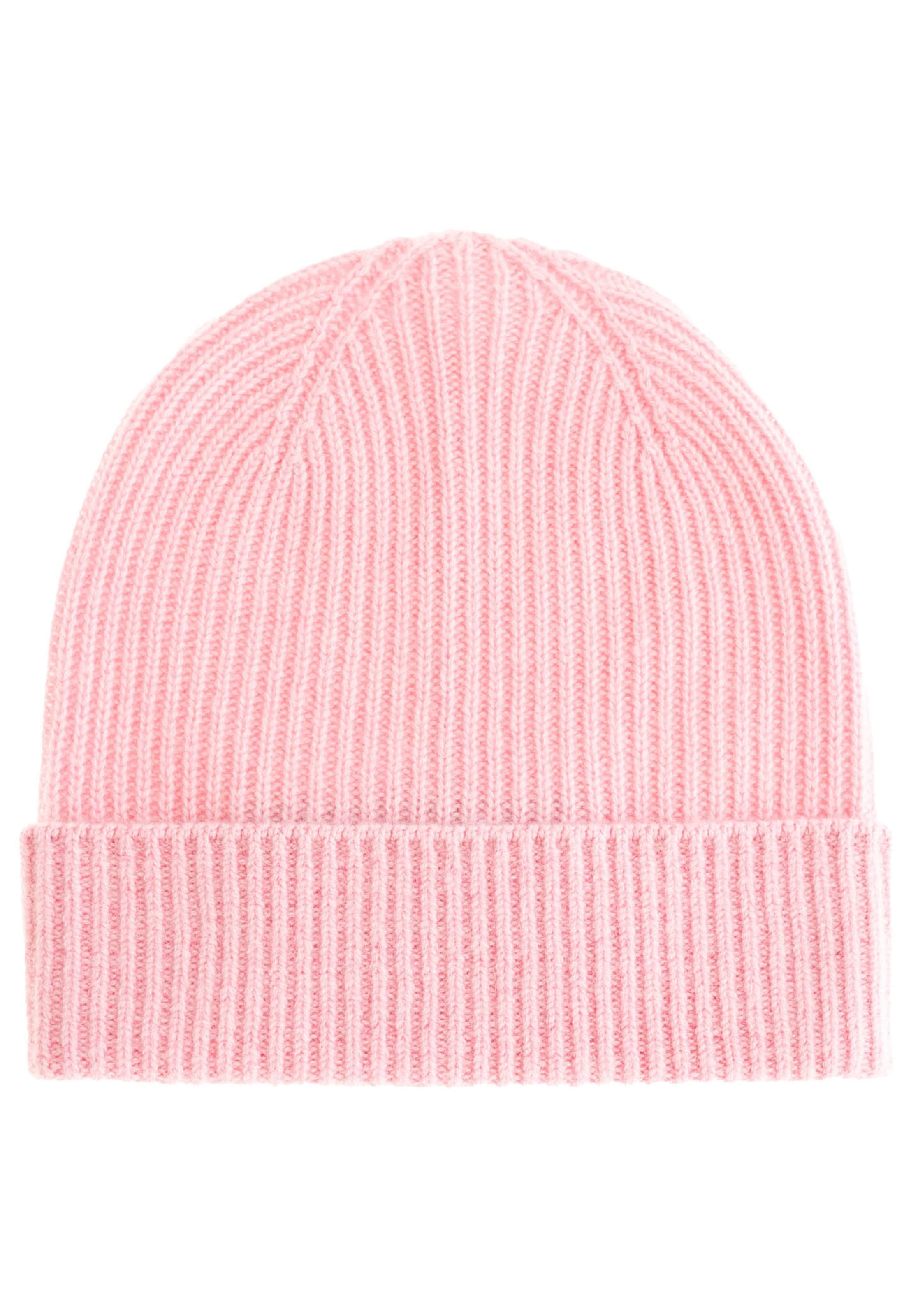 Zwillingsherz Muts in Roze: voorkant
