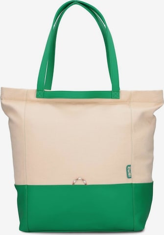 ZWEI Strandtasche 'FIORELLA FI200' in Beige: Vorderseite
