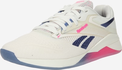 Reebok Sporta apavi 'NANO X4', krāsa - zils / neona rozā / balts, Preces skats