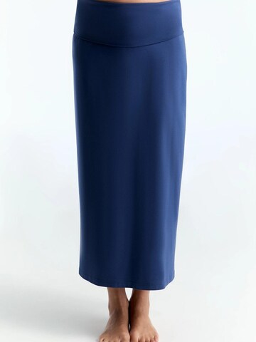 Leela COTTON Skirt in Blue
