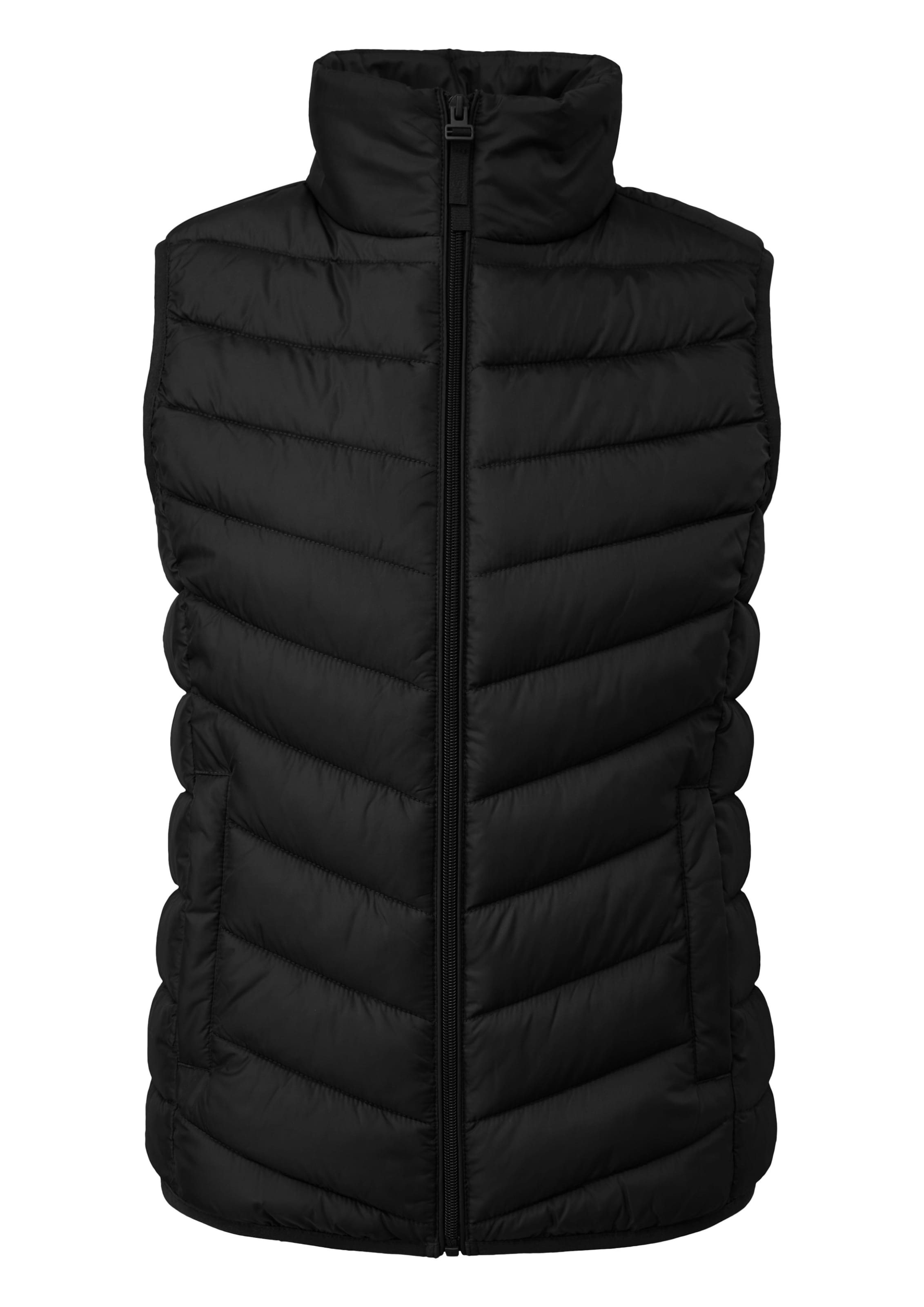 QS Vest in Black: front