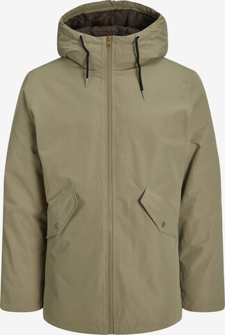 Parka di mezza stagione 'Loop' di JACK & JONES in verde: frontale