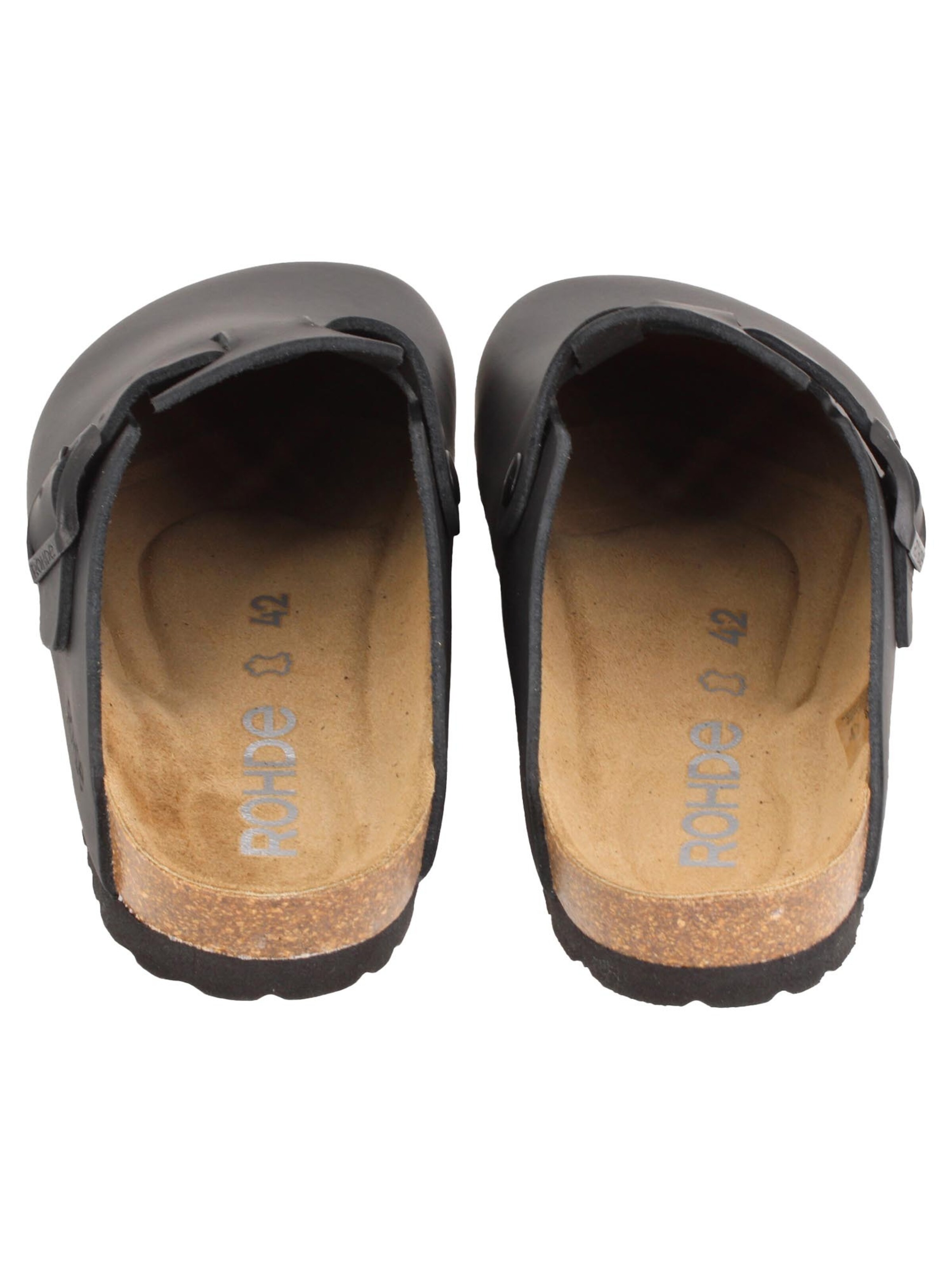 ROHDE Mules 'Grado' in Black