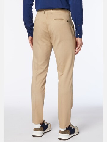 Regular Pantalon chino Boggi Milano en beige