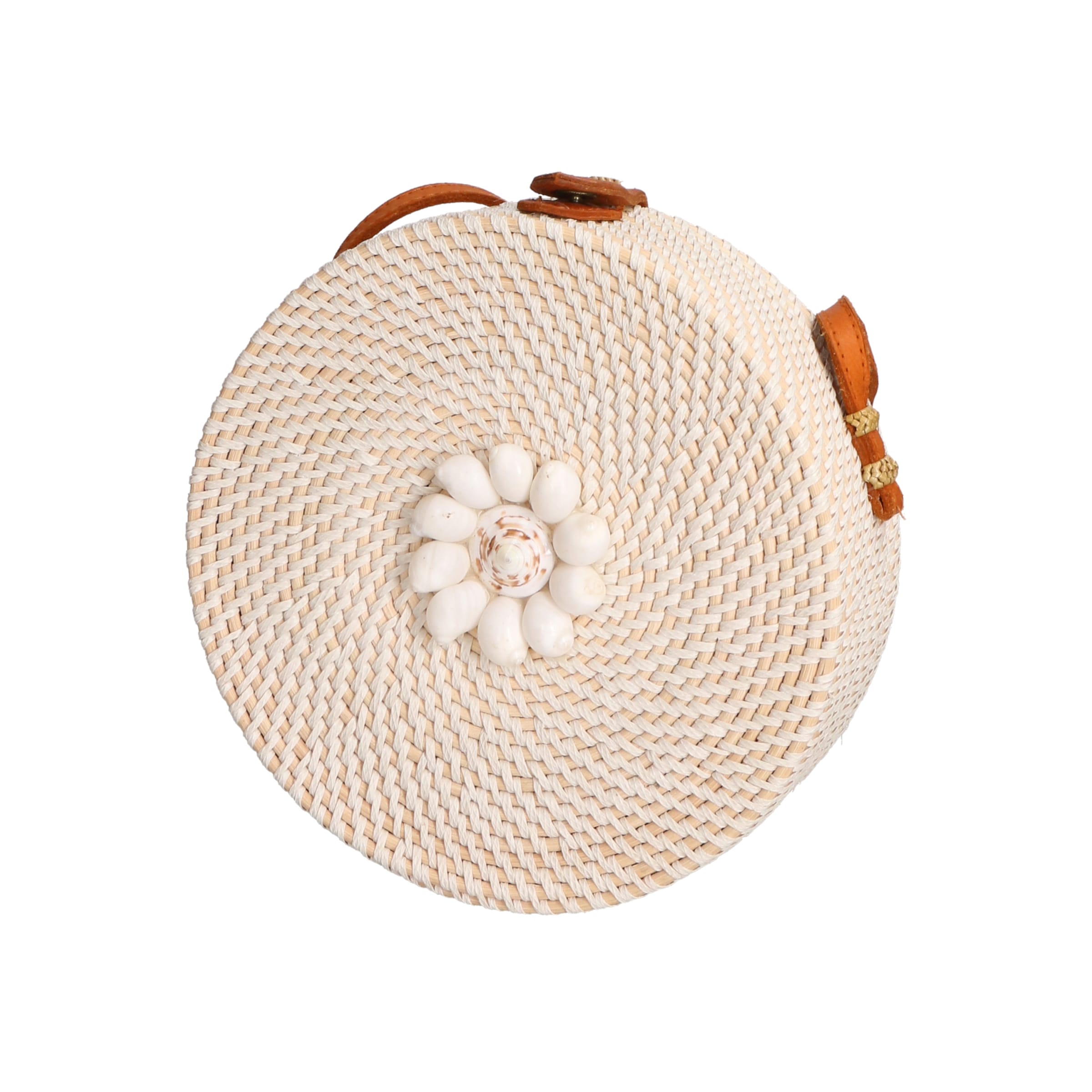 Gave Lux Schoudertas in Beige: voorkant