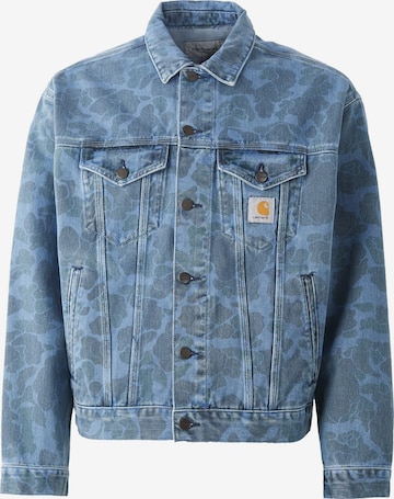 Carhartt WIPPrijelazna jakna 'Helston' - plava boja: prednji dio