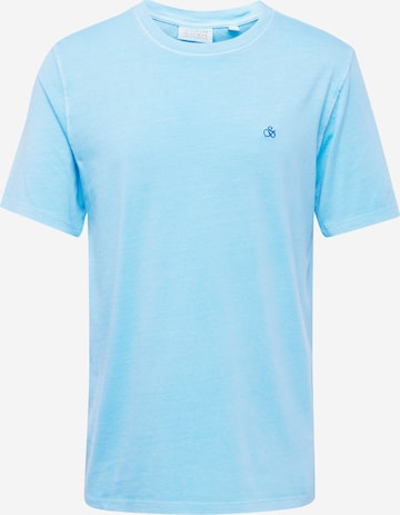 SCOTCH & SODA T-shirt i blå: framsida
