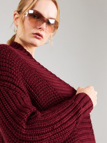 Mavi Knit Cardigan in Red