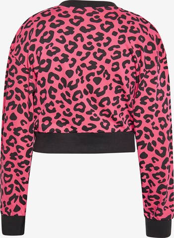 swirly Sweatshirt in Roze