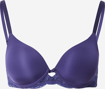 TRIUMPH Bra 'Amourette Charm Conscious' in Blue: front