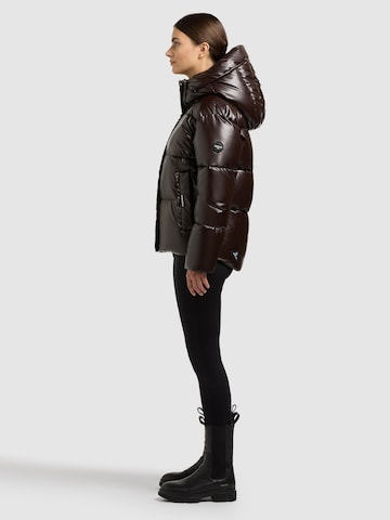 Veste d’hiver 'Devina2 Shiny' khujo en marron