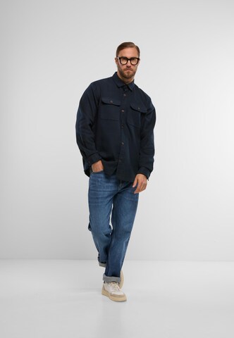 FYNCH-HATTON Regular Fit Hemd in Blau