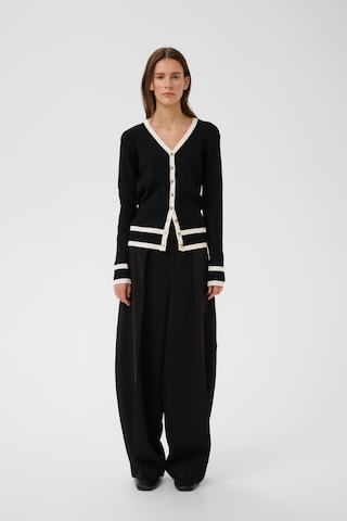 InWear Gebreid vest 'LeenahIW' in Zwart