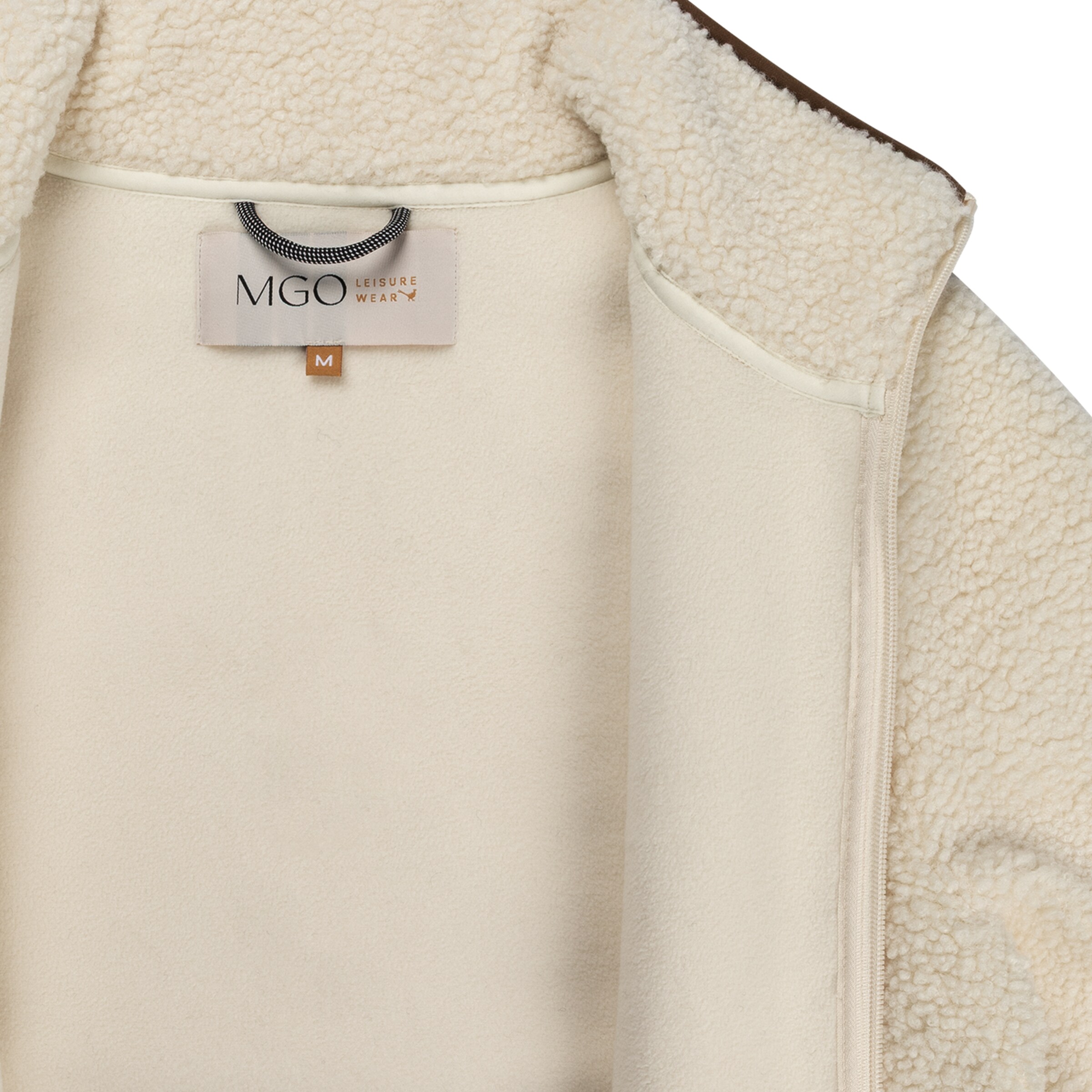 MGO Fleece jacket in White