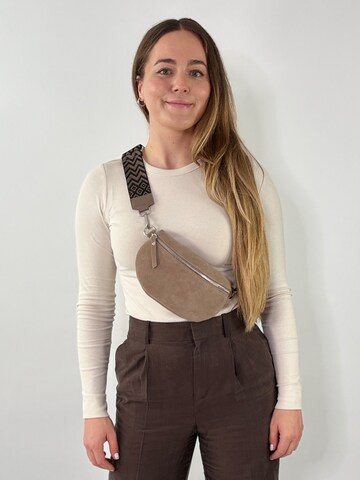 lePelou Gürteltasche 'NOA small' in Grau