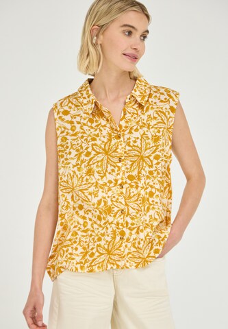 Street One Studio Bluse in Gelb: Vorderseite